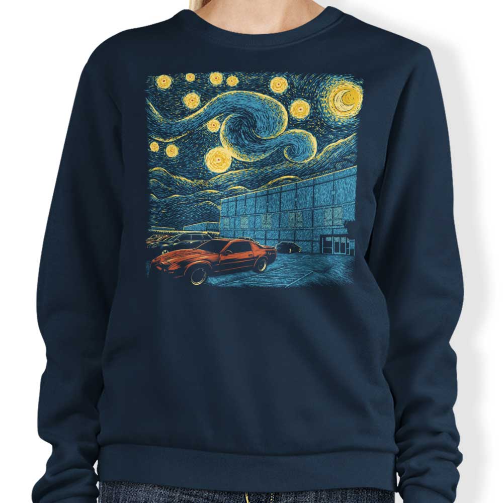 Ddjvigo's Comfortable Starry Scranton Crewneck Sweatshirt in S - 4XL