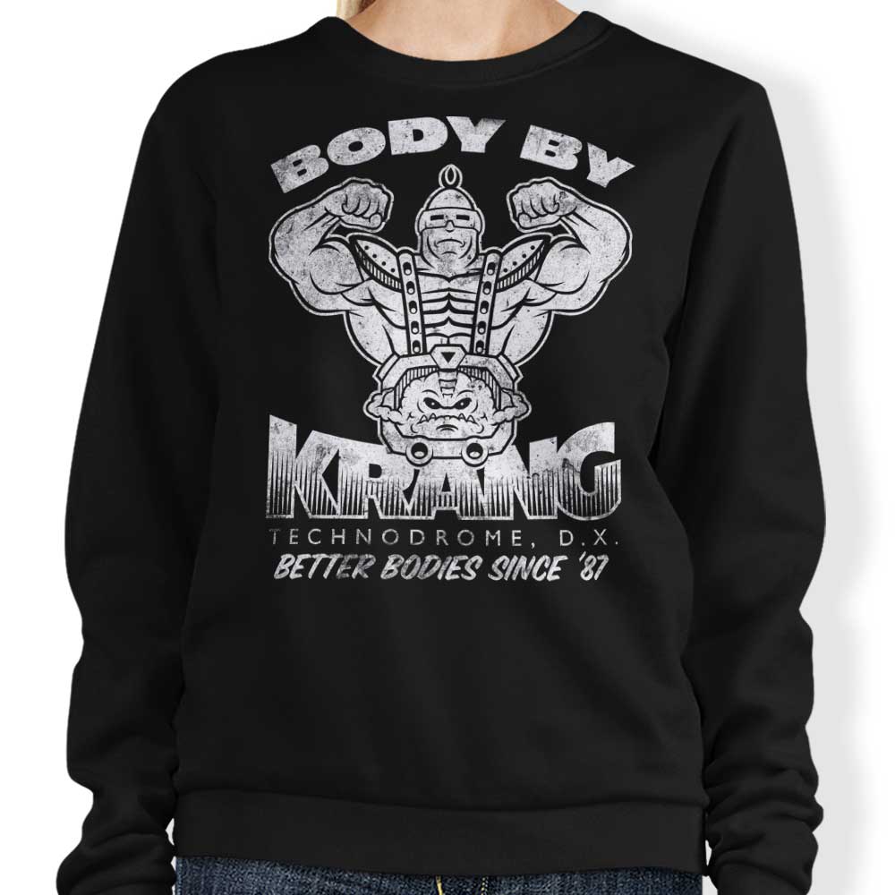 BiggStankDogg's Body by Krang Comfortable Crewneck Sweatshirt