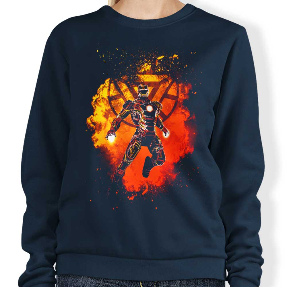 Donnie Illustrations' Genius Soul Crewneck Sweatshirt - S to 4XL Sizes