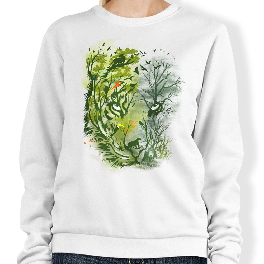 Save the Amazon Campaign Crewneck Sweatshirt for All Sizes