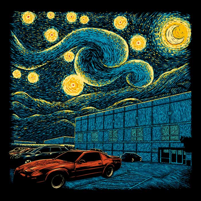 Ddjvigo's Comfortable Starry Scranton Crewneck Sweatshirt in S - 4XL
