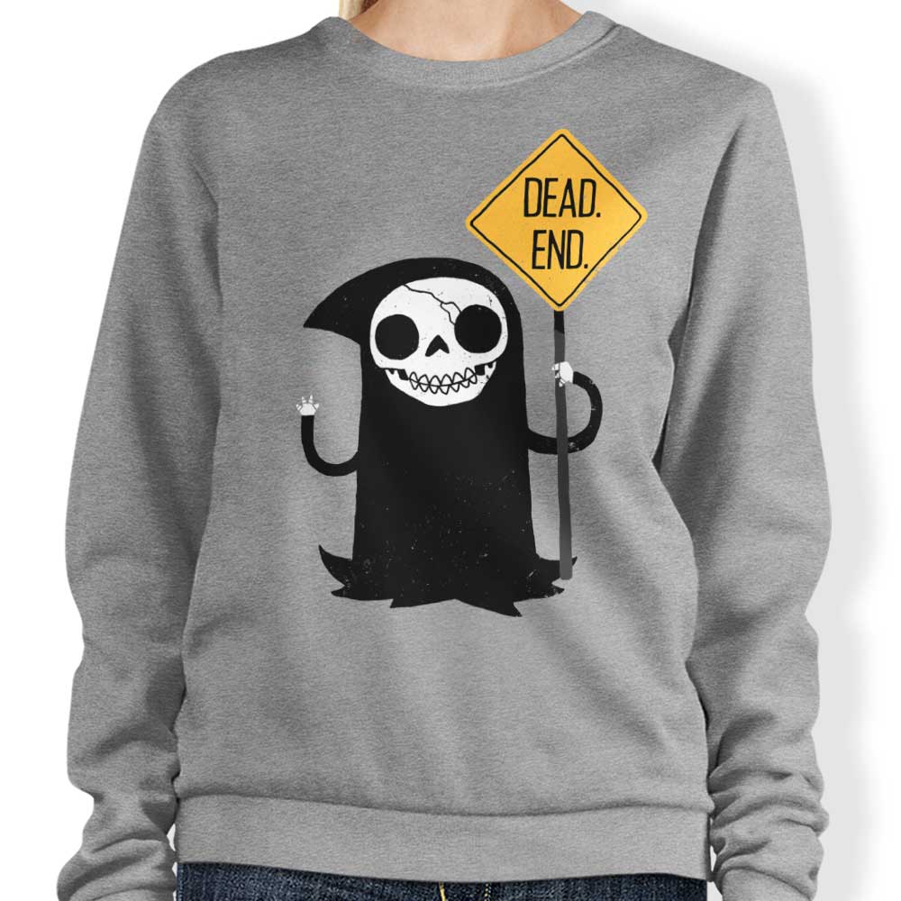 DinoMike's Dead End Crewneck Sweatshirt in S - 4XL Sizes