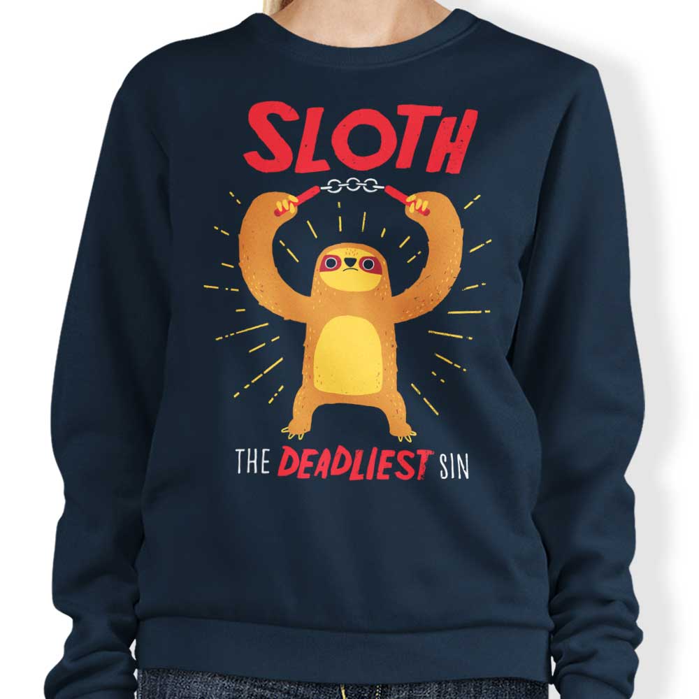The Deadliest Sin Crewneck Sweatshirt - A Must - Have Apparel