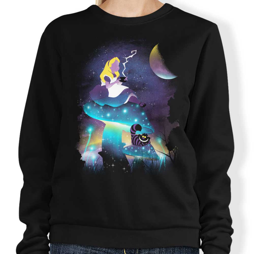 Cosmic Wonderland Crewneck Sweatshirt for Men and Women - Comfortable and Durable
