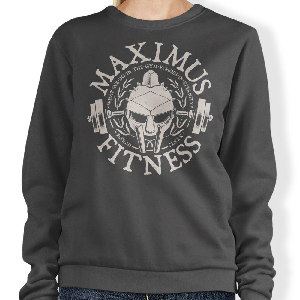 Maximus Fitness High - Quality Sweatshirt for Fitness Enthusiasts