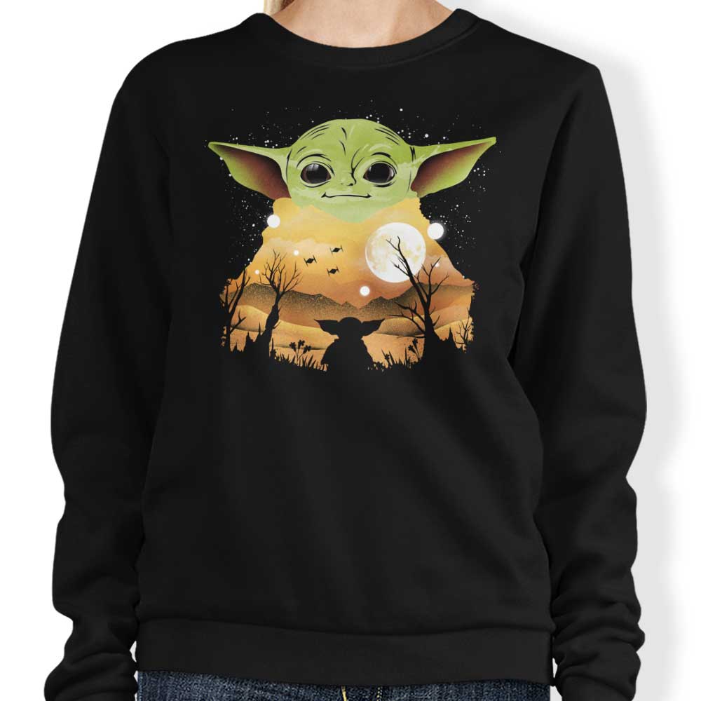 Comfortable Child's Sunset Crewneck Sweatshirt