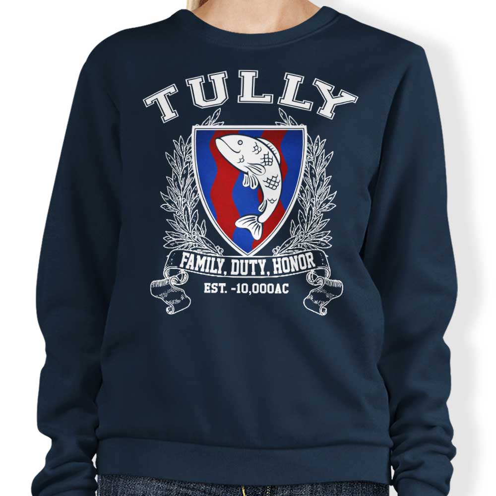 Digital Phoenix's Tully University Crewneck Sweatshirt in S - 4XL Sizes