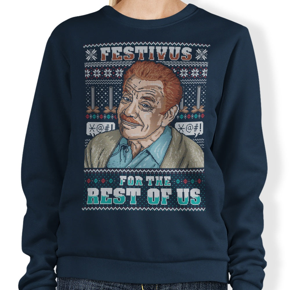 Festivus for the Rest of Us Casual Crewneck Sweatshirt Sweater
