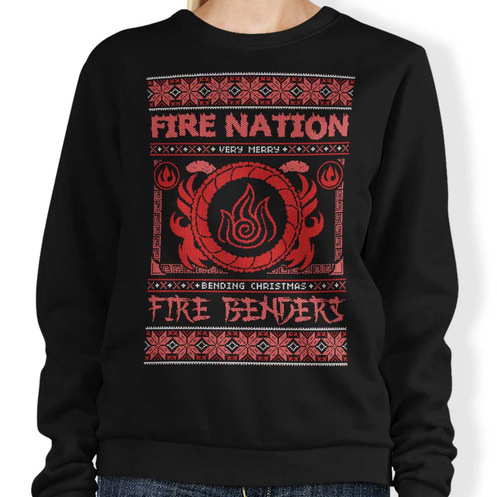 Stylish Arinesart Fire-themed Crewneck Sweatshirt in S - 4XL Sizes