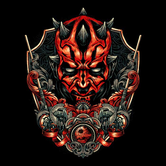 Glitchygorilla's 'Emblem of Rage' Stylish Zip-Up and Pullover Hoodies
