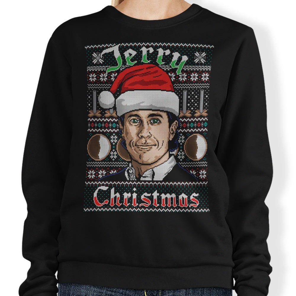 A Super Merry Jerry Christmas Crewneck Sweatshirt by CoD Designs