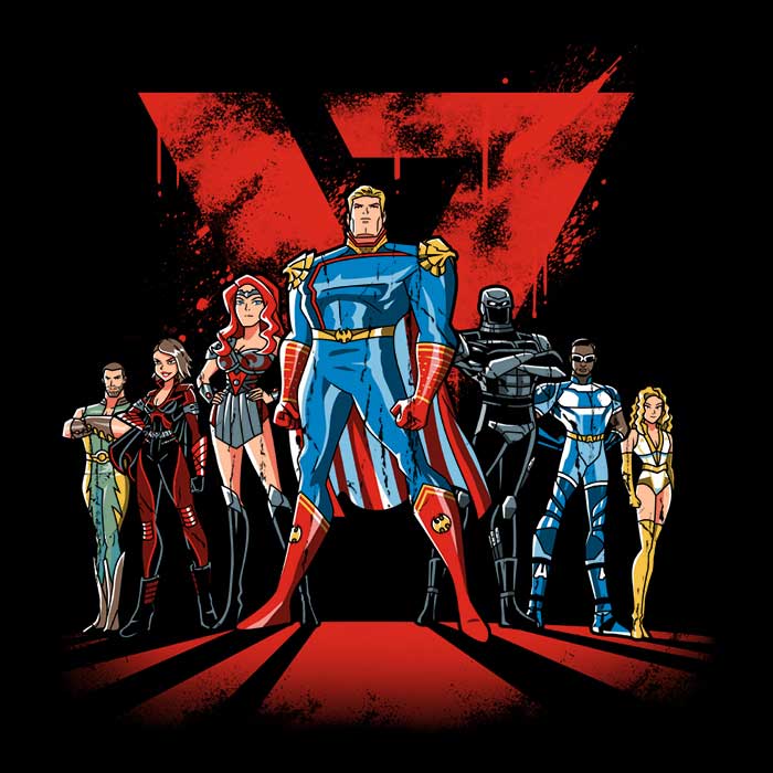 Prime Premne Design Supes League Issue 2 Crewneck Sweatshirt in S - 4XL