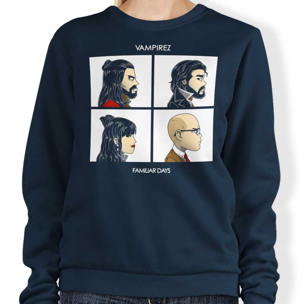 Prime Premne Design - Comfortable Familiar Days Crewneck Sweatshirt