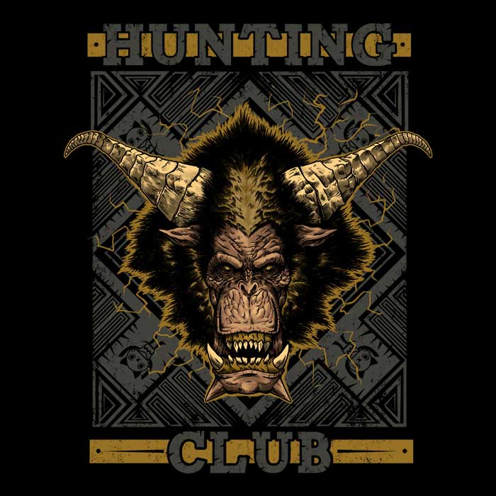 Adam Works Hunting Club Rajang Crewneck Sweatshirt for All Sizes
