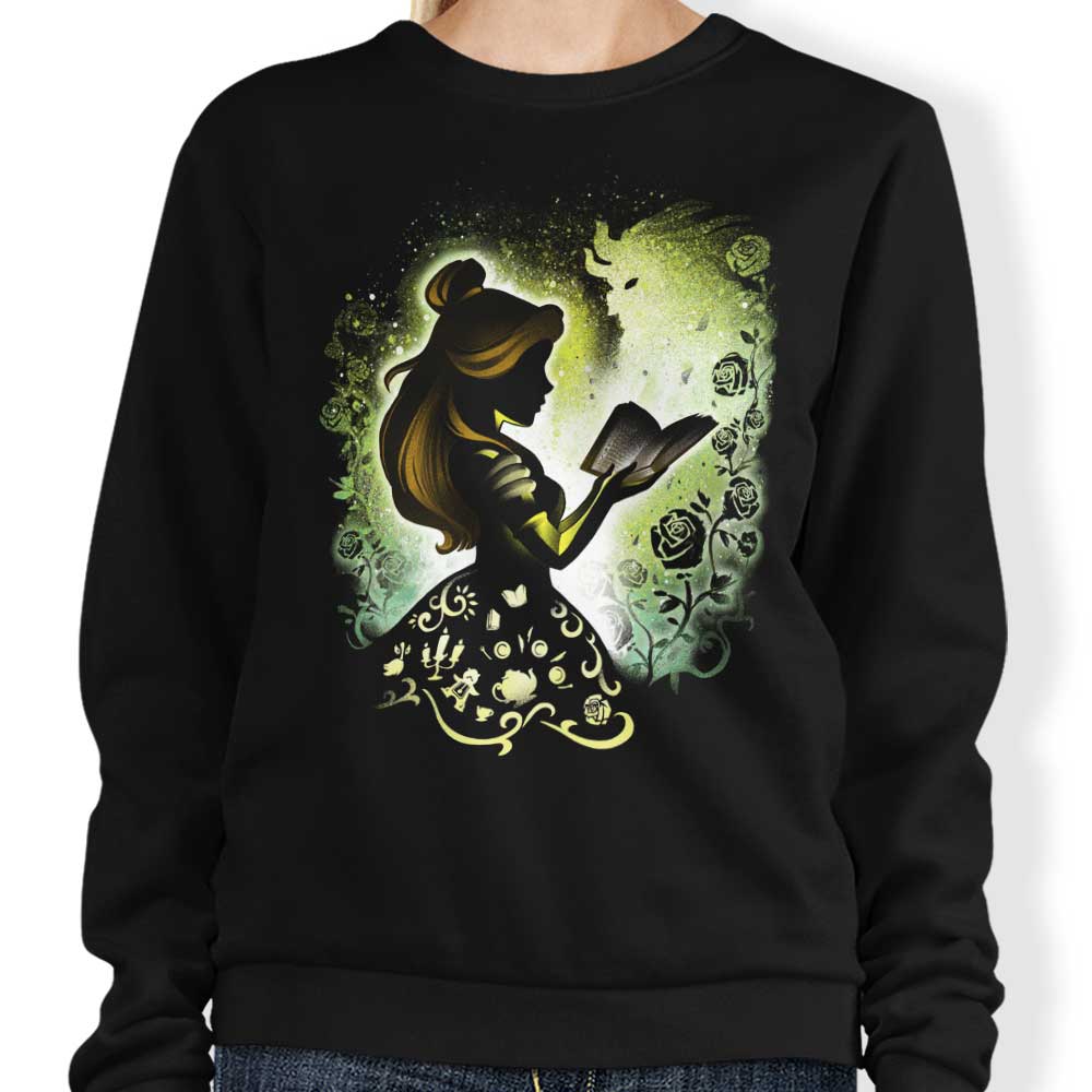 Alemaglia's Comfortable 'Read, Dream, Believe' Crewneck Sweatshirt