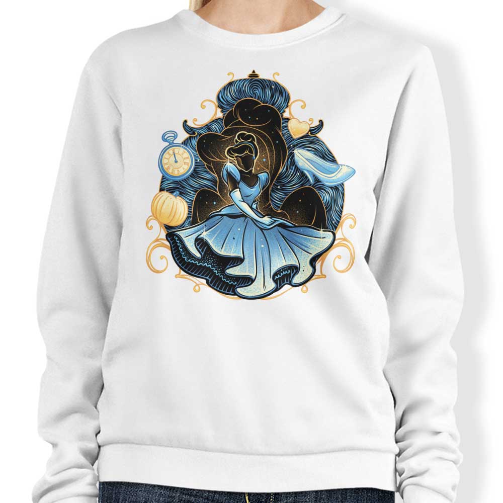A Cosmic Wish Upon a Star - Adorned Sweatshirt for Night - Dreamers