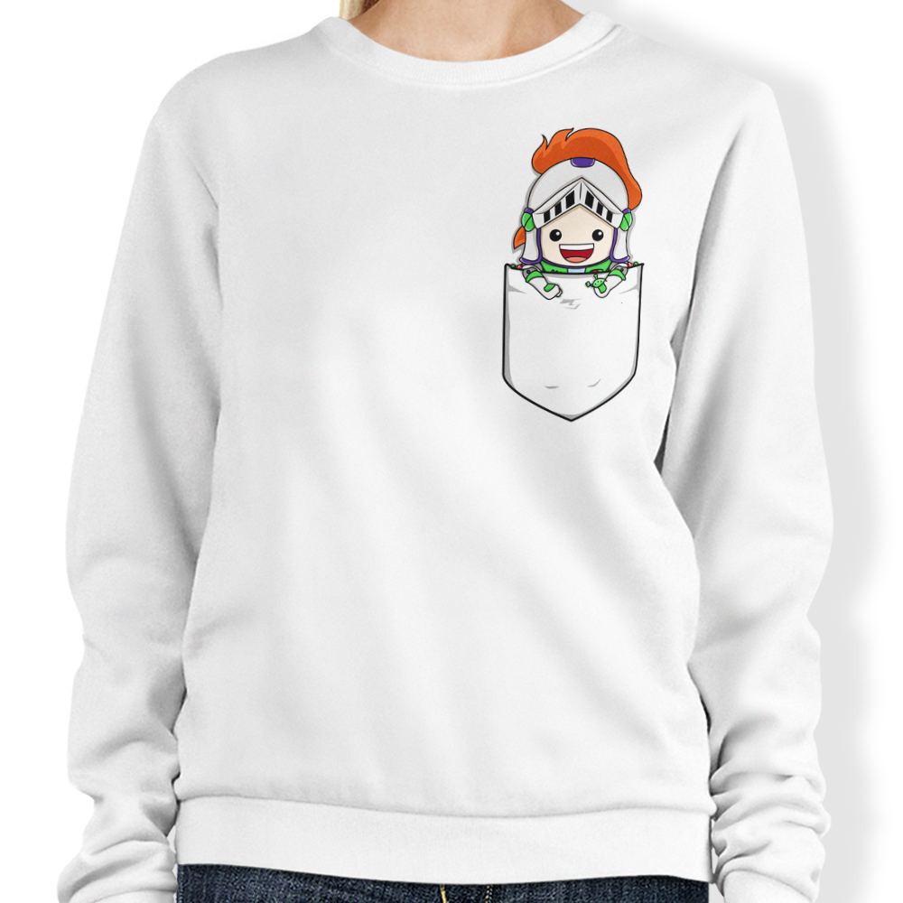 Cosmic Space Ranger Teerion Crewneck Sweatshirt by Donnie Illustrations