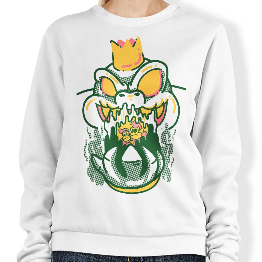 Sketchdemao Captured Ape Comfortable Crewneck Sweatshirt in S - 4XL Sizes