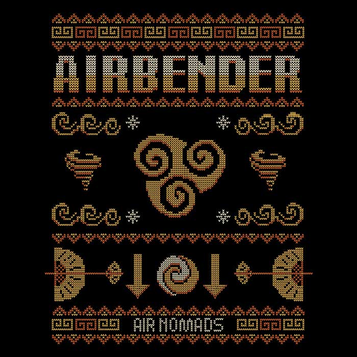 Air Nomad Inspired Zip-Up and Pullover Hoodie Sweaters