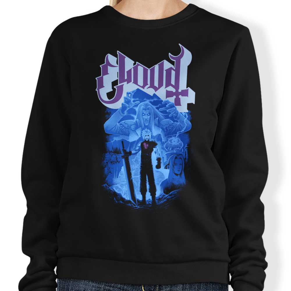 Cloud Storm Style Unisex Sweatshirt by Dracula Byte
