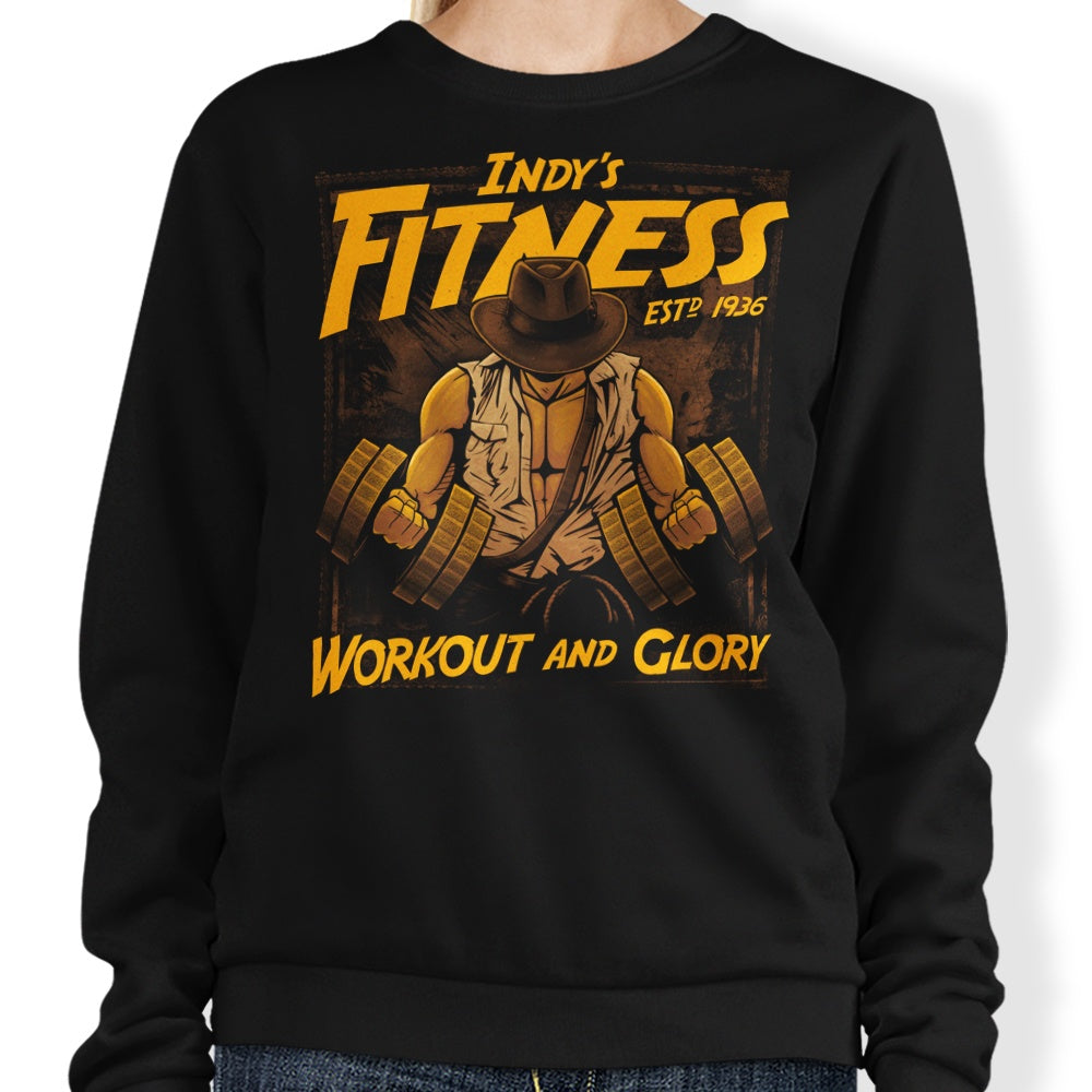 Teesgeex Workout Glory - Comfortable Sweatshirt for Fitness Enthusiasts
