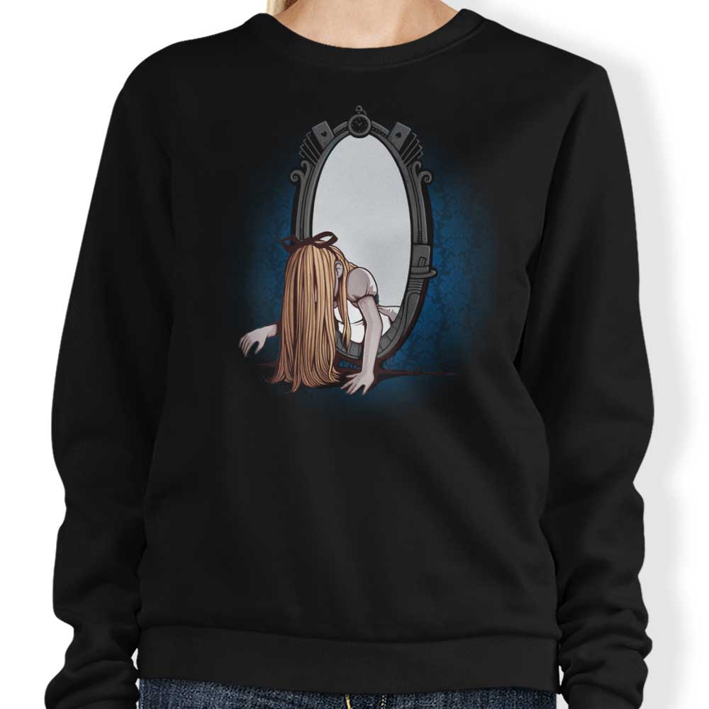Naolito's Fashionable Looking Glass Crewneck Sweatshirt for All Sizes