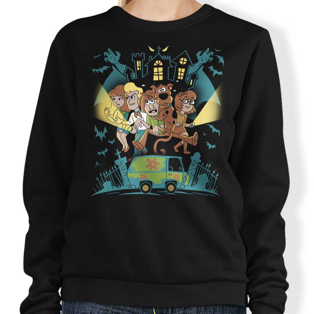 Fitas Artwork Mystery Squad Crewneck Sweatshirt in S - 4XL Sizes