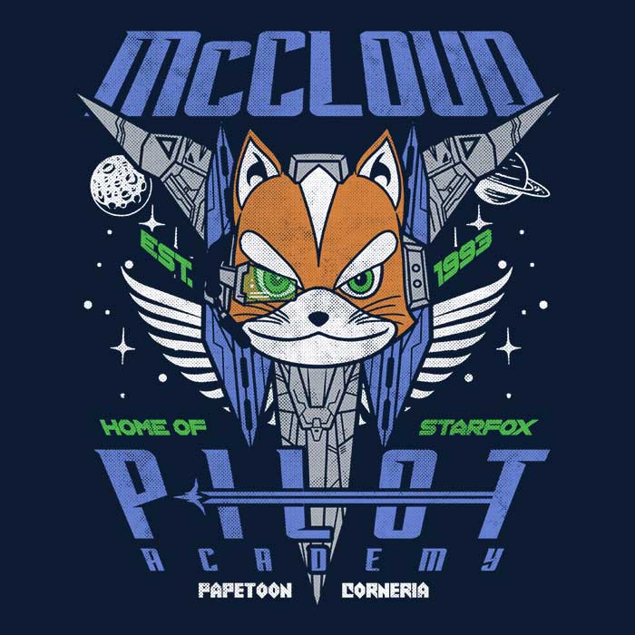 Arinesart's Comfortable McCloud Pilot Academy Crewneck Sweatshirt in S - 4XL