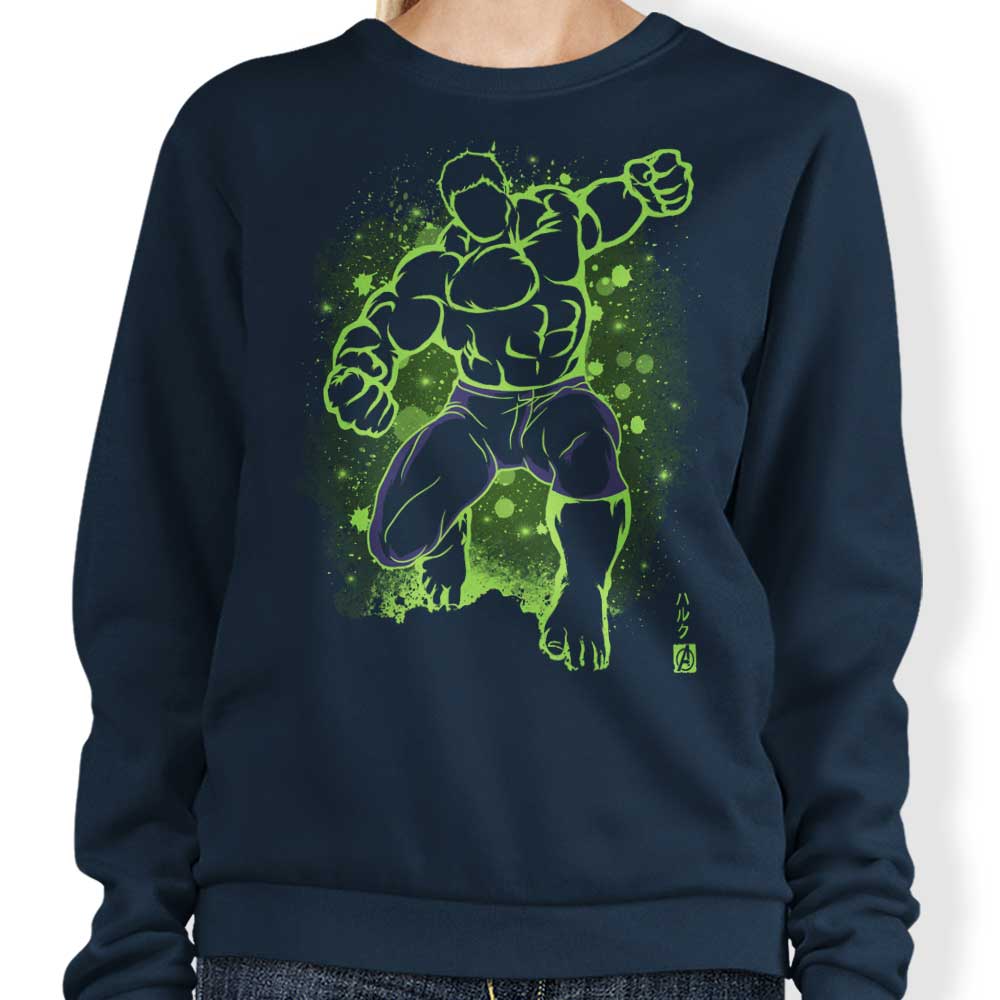 Soulkr's Oversized Crewneck Sweatshirt - The Big Guy