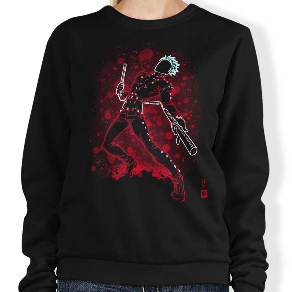 Soulkr's Greed Sin Crewneck Sweatshirt in S - 4XL Sizes