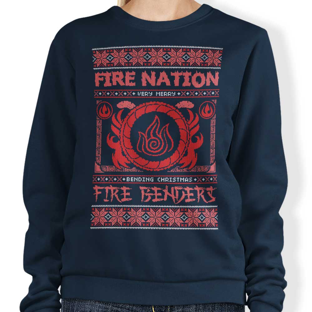 Stylish Arinesart Fire-themed Crewneck Sweatshirt in S - 4XL Sizes