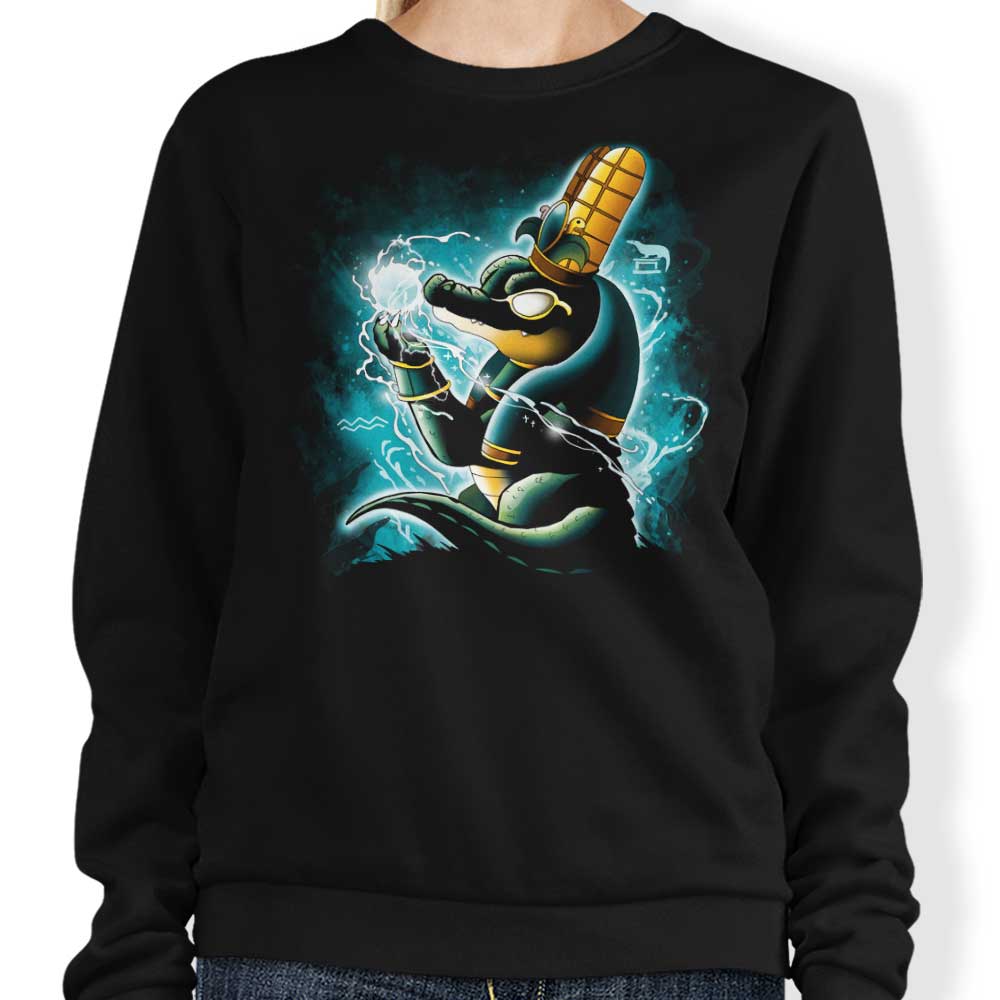 Vallina84's Sobek Crewneck Sweatshirt for All Sizes