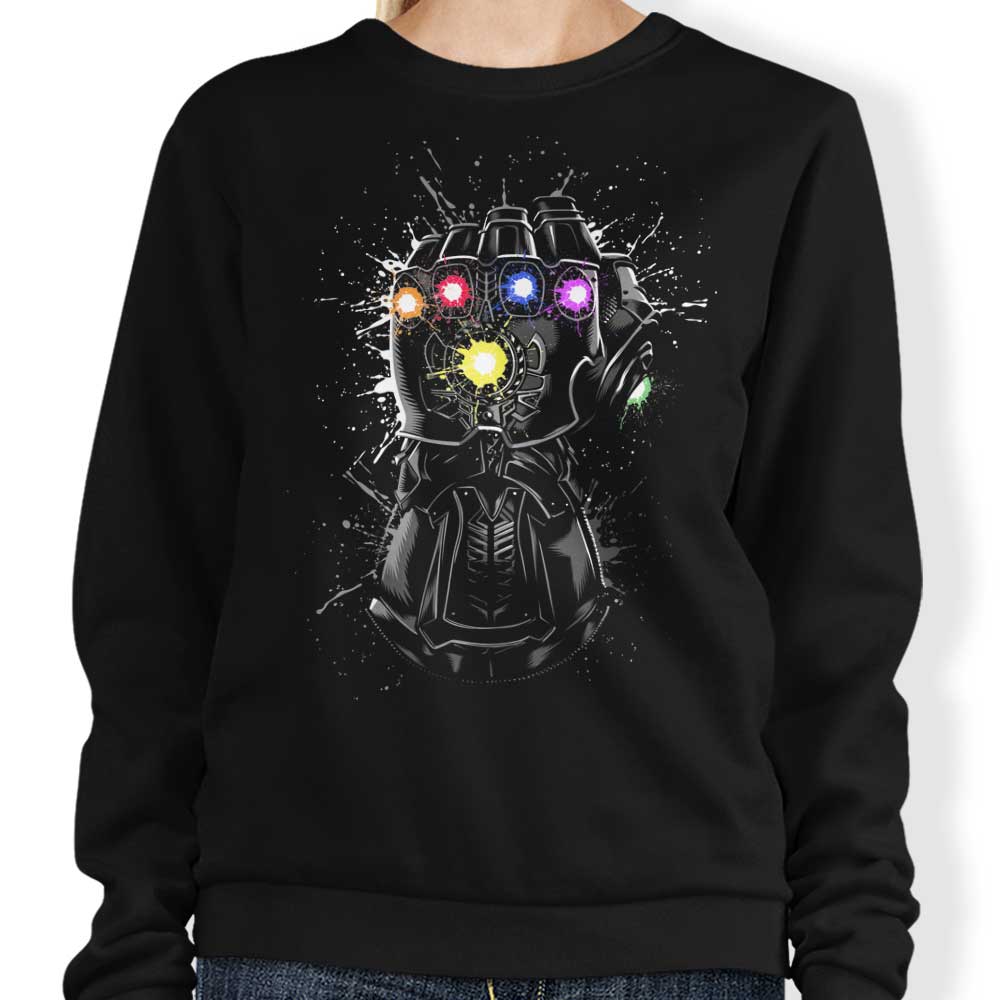 AlbertoCubatas Inked Gauntlet Men's Crewneck Sweatshirt
