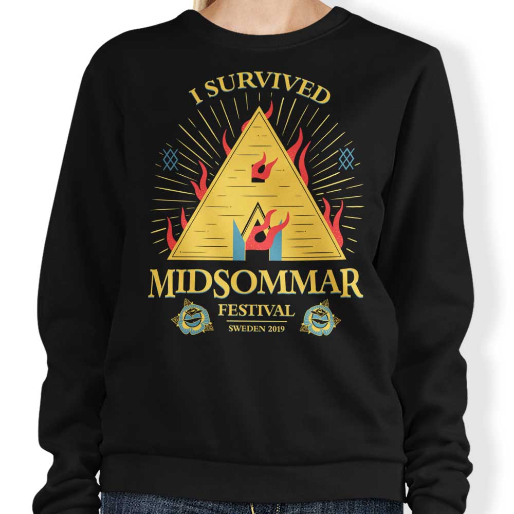 Survived Midsommar-themed Crewneck Sweatshirt by 14Eight