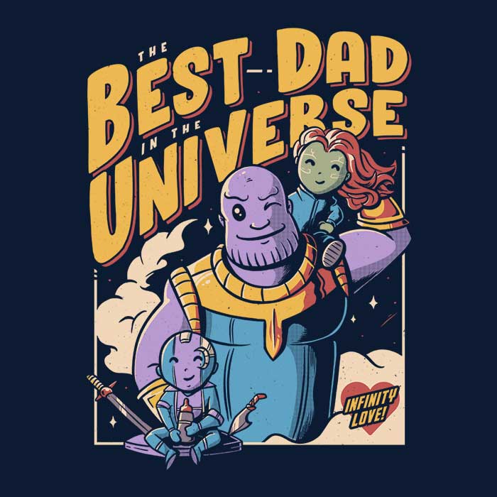 Ultra - Comfortable 'Best Dad in the Universe' Crewneck Sweatshirt