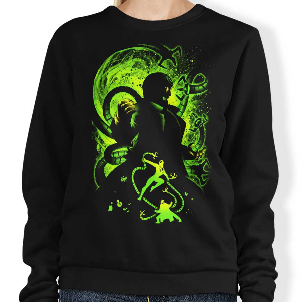 Alemaglia's Comfortable Mechanical Tentacles Crewneck Sweatshirt
