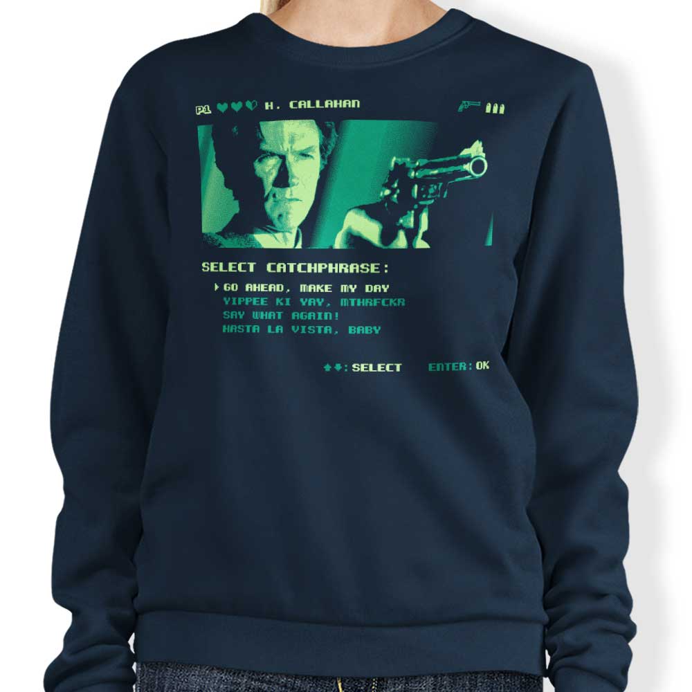 Teesgeex 'Make My Day' Crewneck Sweatshirt for All Sizes