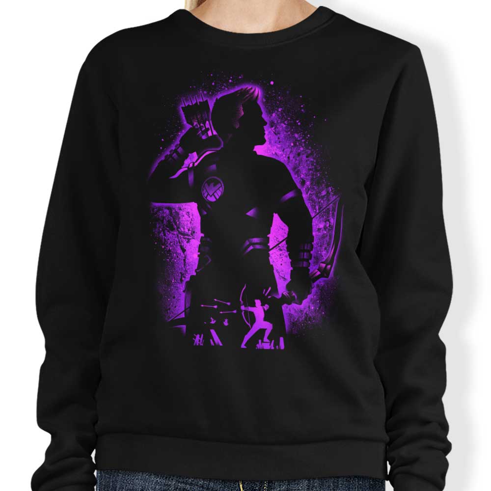 Alemaglia's Comfortable 8.5 - Ounce Hawk Crewneck Sweatshirt in S to 4XL