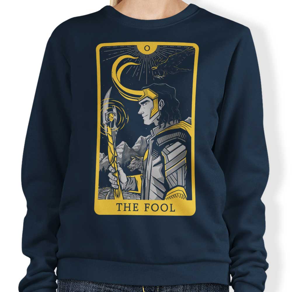 Danielmorris1993 Tarot: The Fool Comfortable Crewneck Sweatshirt