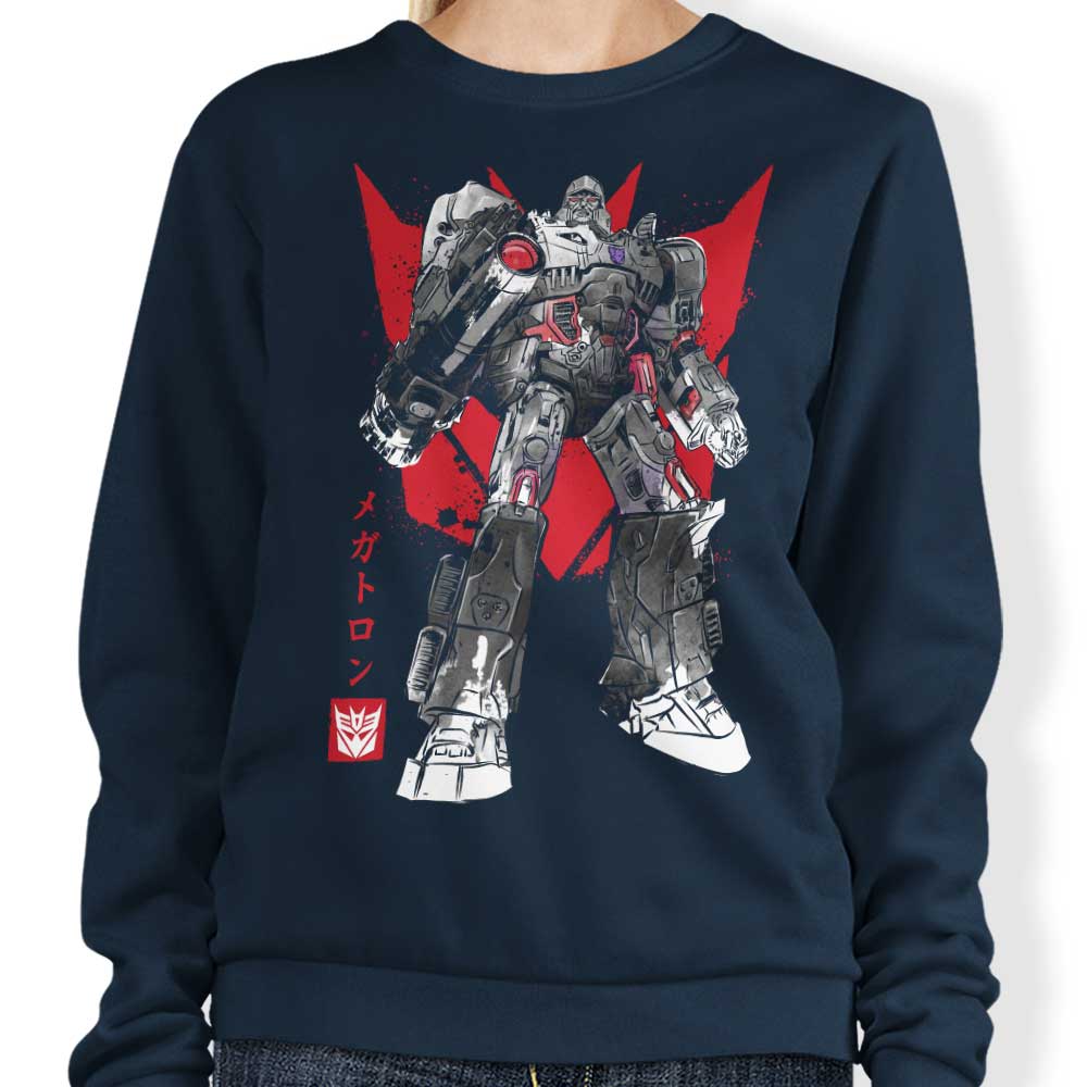 Dr. Monekers' Stylish Destruction Sumi-e Sweatshirt
