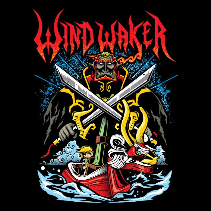 Dracula Byte's 'Bring the Wind' Crewneck Sweatshirt for All Sizes