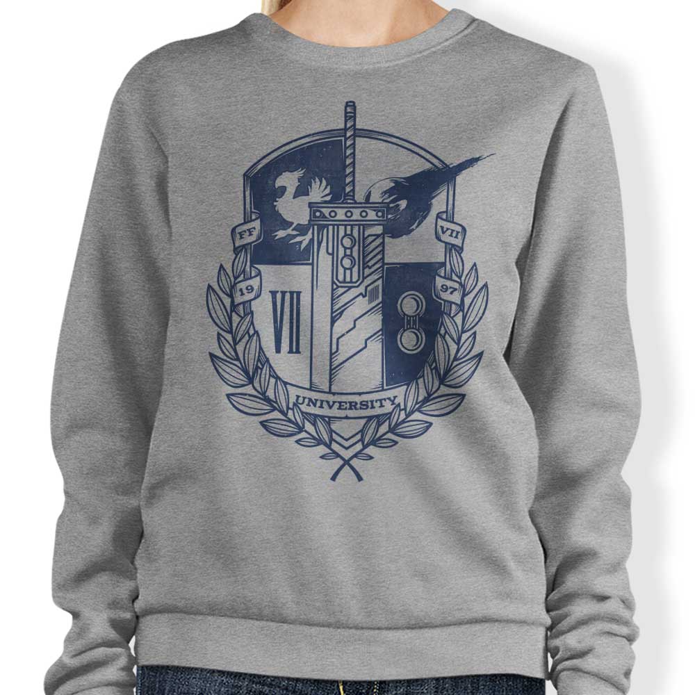 Alundrart Designs Final University Crewneck Sweatshirt for College Fans