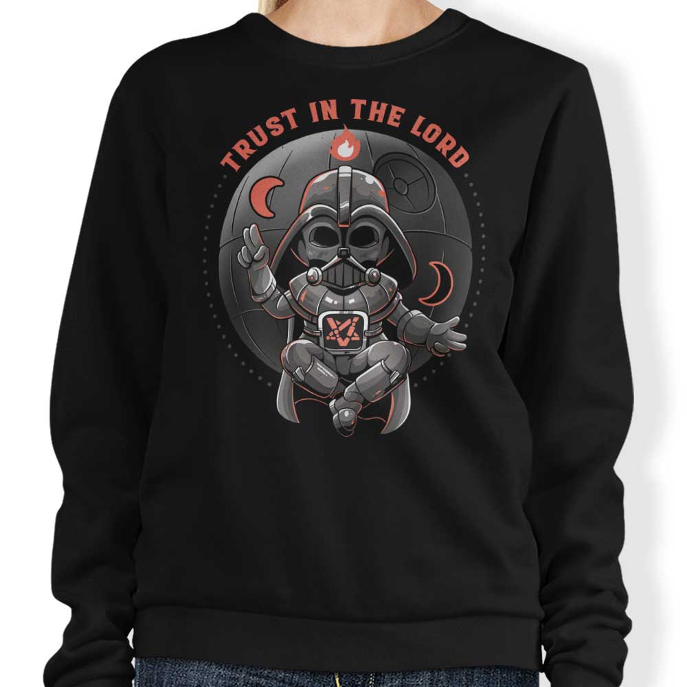 Trust in the Lord Comfortable Crewneck Sweatshirt in S - 4XL