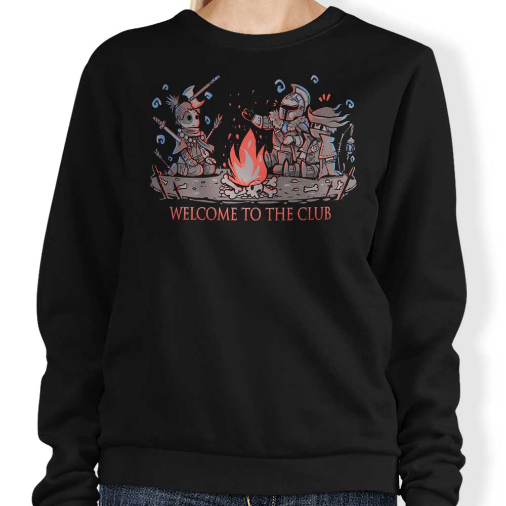 TechraNova's Welcome to the Club Crewneck Sweatshirt - Comfortable and Stylish Apparel