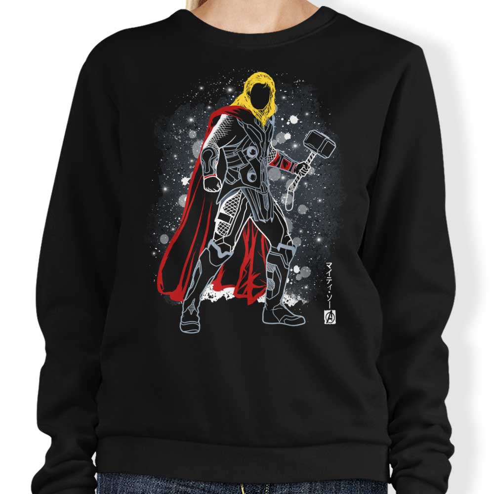 Soulkr's Comfortable Asgardian Crewneck Sweatshirt in S - 4XL