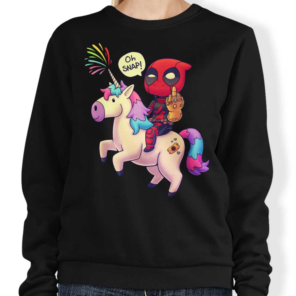Geekydog Infinity Chimichanga Crewneck Sweatshirt for All Sizes