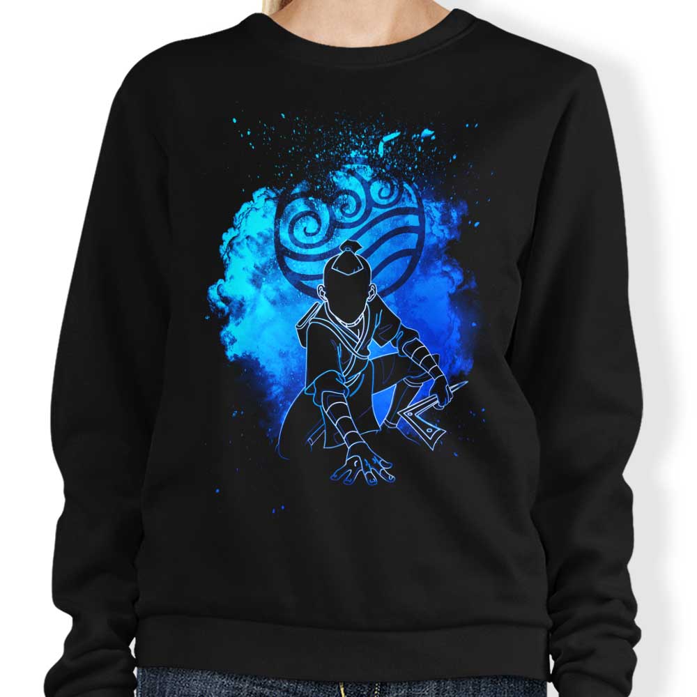 Donnie Illustrations' Soul of the Boomerang Crewneck Sweatshirt for Comfortable Wear