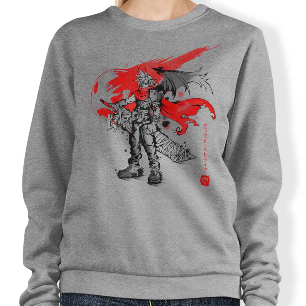 Soulkr's Ex - Soldier Kingdom Sumi - e Comfortable Crewneck Sweatshirt