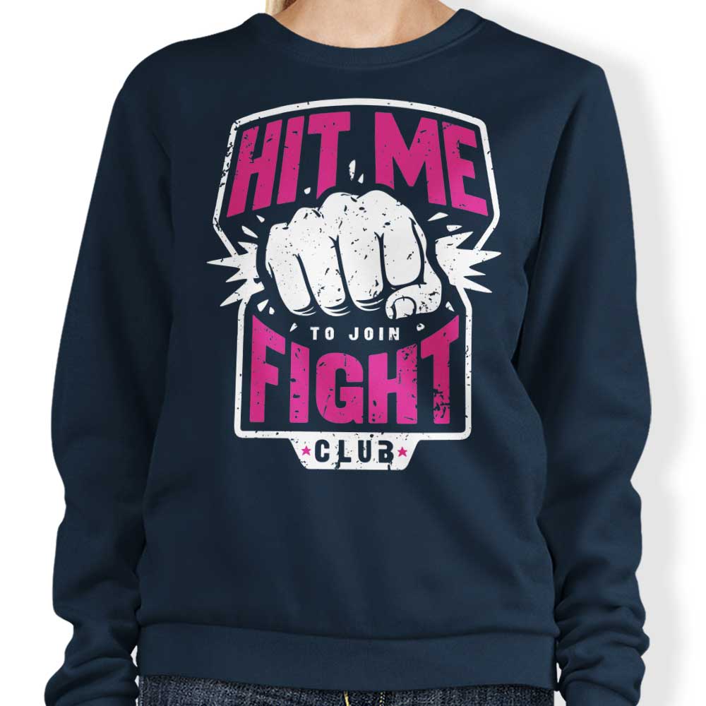 Olipop 'Hit Me' Crewneck Sweatshirt for All Sizes
