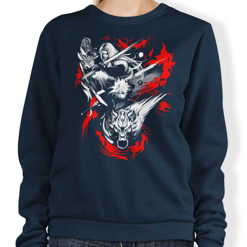 Jimiyo's Amano Fantasy Comfortable Crewneck Sweatshirt in S - 4XL Sizes